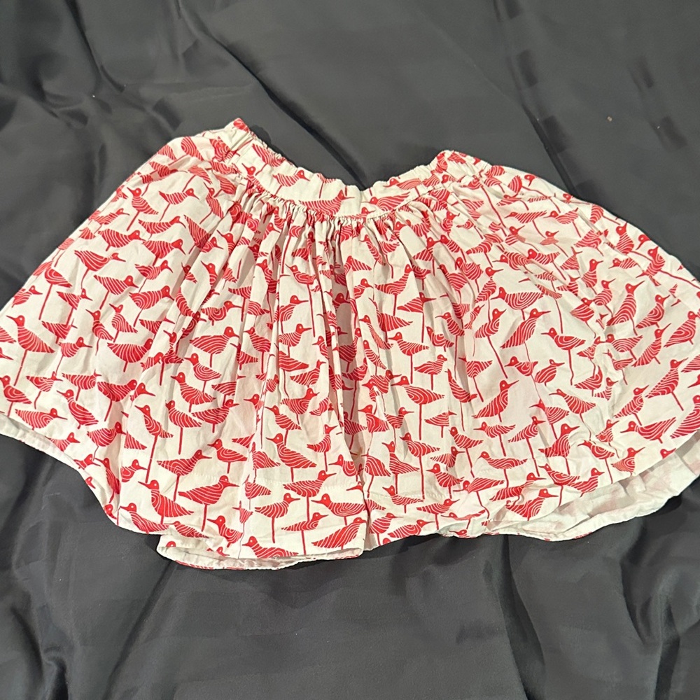Kate Spade Red and White Kids Skirt